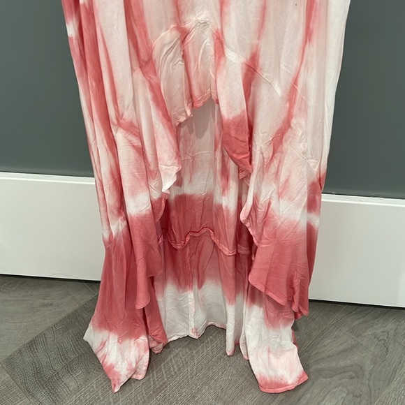 NWT Boho Me Collection Hi-Low Tie Dye Dress. Size S. Adjustable Straps. - Picture 3 of 8